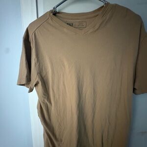 BKE Men's Short Sleeve Tan Tee